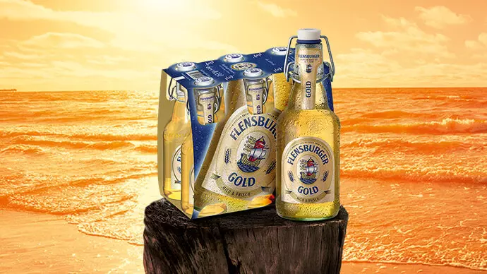Flensburger Gold Sixpack
