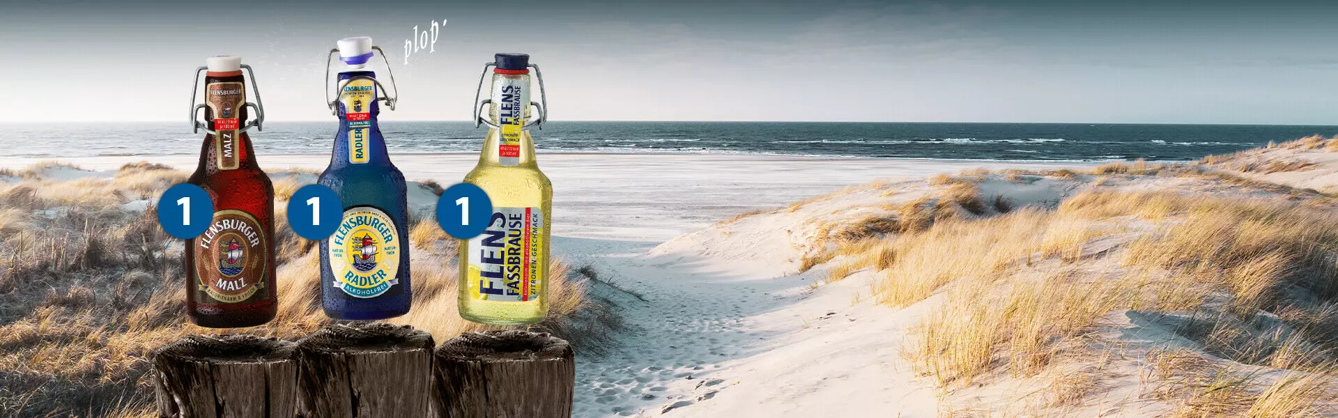 Übersicht kalorienarme Produkte Flensburger