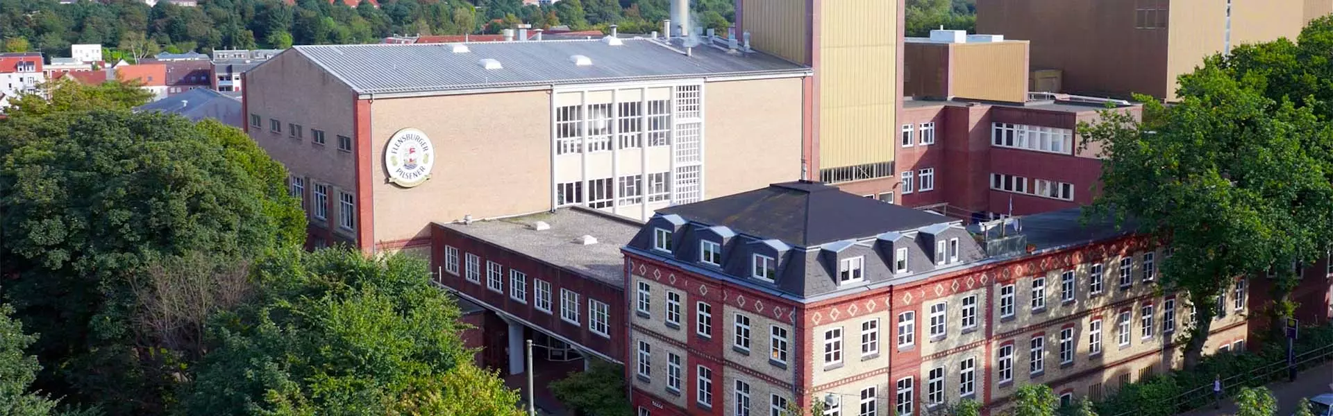 Gebäude der Flensburger Brauerei