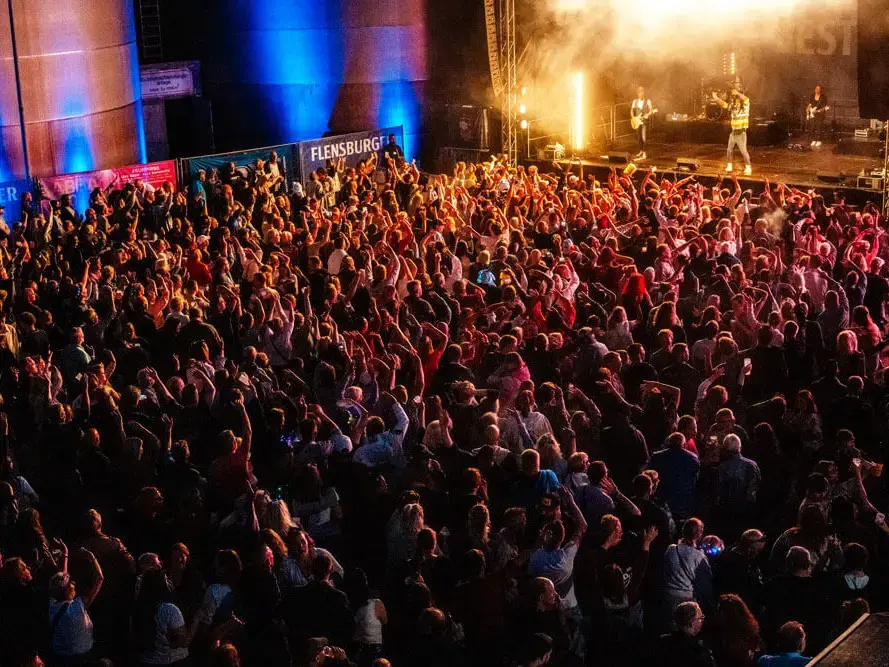 Blick aufs Publikum beim FLENS Festival 2025.