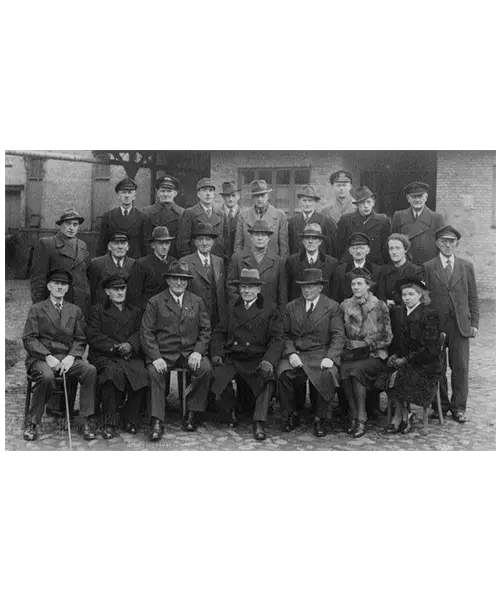 Mitarbeiter der Flensburger Brauerei im 2. Weltkrieg.