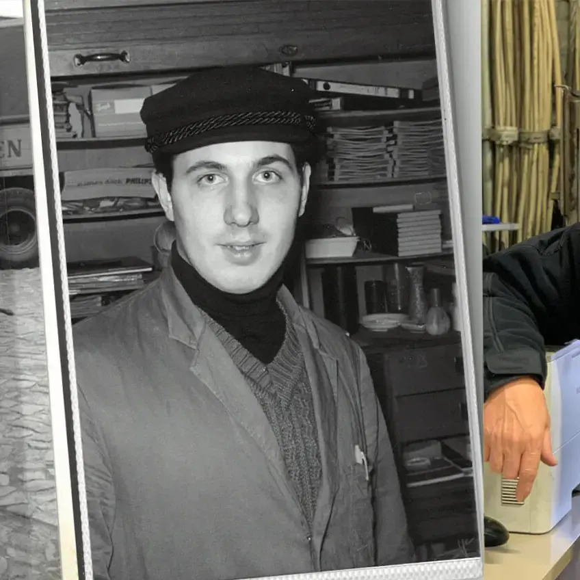 Collage von Burkhard "Remmi" Redemski über die Jahre.