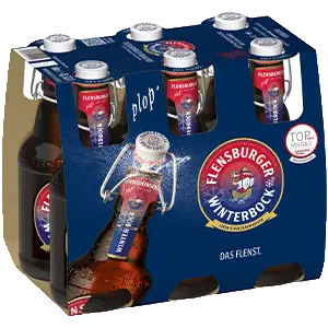 0,33l Sixpack Flensburger Winterbock.