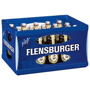 0,33l Kasten Flensburger Edles Helles