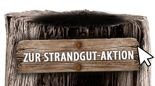 Bühne: Poller Schild StrandGut