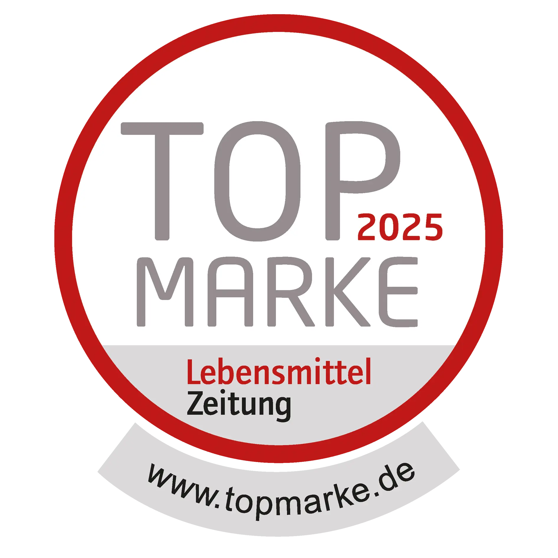 2025 TOP Marke Lebensmittel Zeitung 2025 TOP Marke Lebensmittel Zeitung