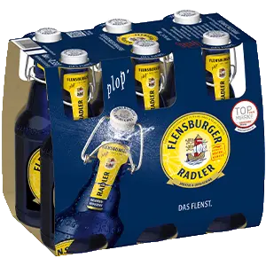 0,33l Sixpack Flensburger Radler.