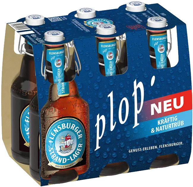 Sixpack vom Flensburger Strand-Lager.
