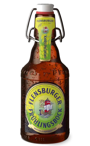 Packshot vom saisonalen Flensburger Frühlingsbock.