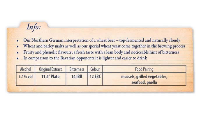 Englische Informationen über das Flensburger Weizen