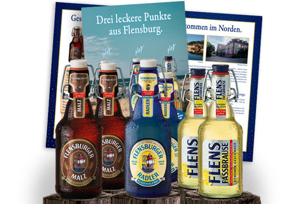 Übersicht kalorienarme Flensburger Produkte