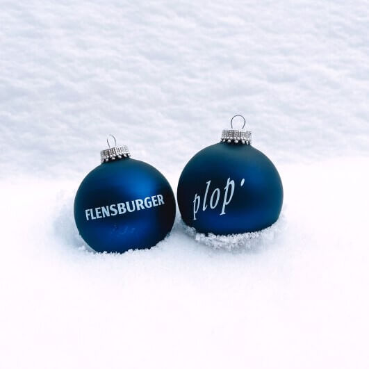 Flensburger Weihnachtskugeln im 2er Set 🎄