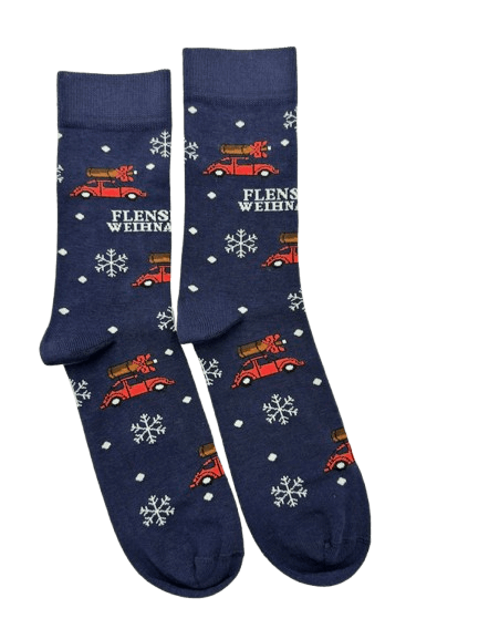 Weihnachtssocken "Flensige Weihnachten" 🎅
