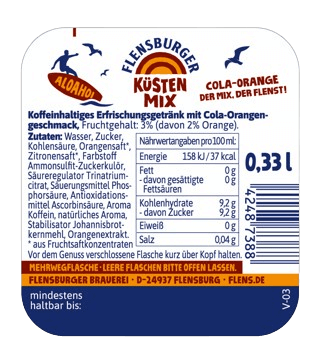 Flensburger Küstenmix (Cola-Orange)